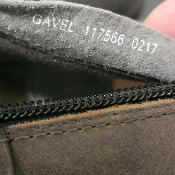 Diana Ferrari‎ Womens Gavel Brown Leather Round Toe Side Zip Ankle Bootie Sz 7.5 - Picture 12 of 12